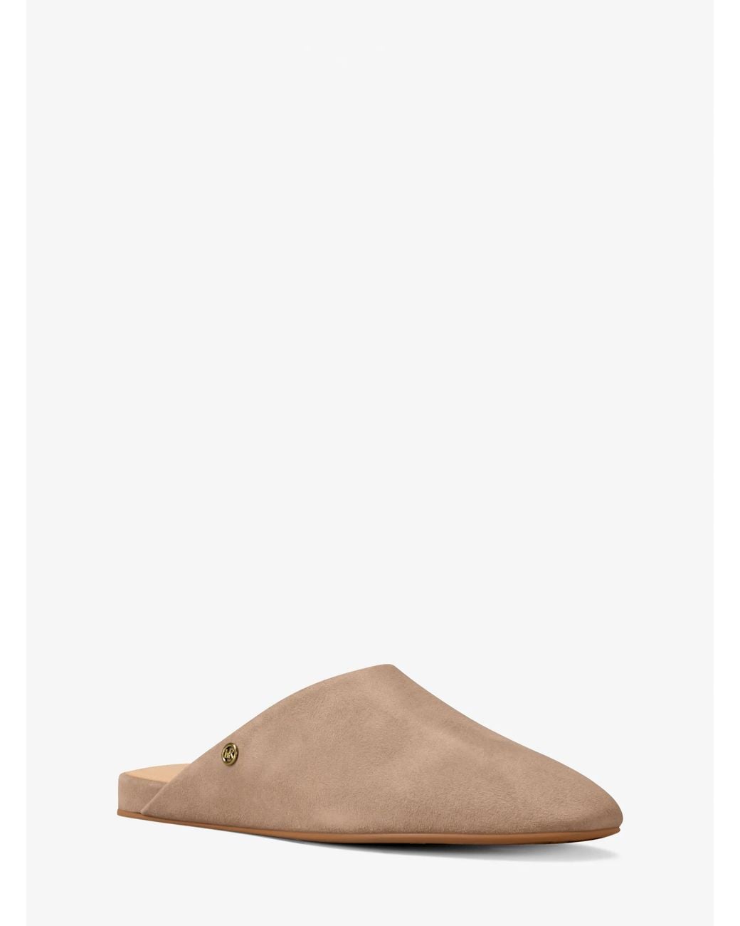 Michael Kors Natural Michael Kors Cady Suede Mule