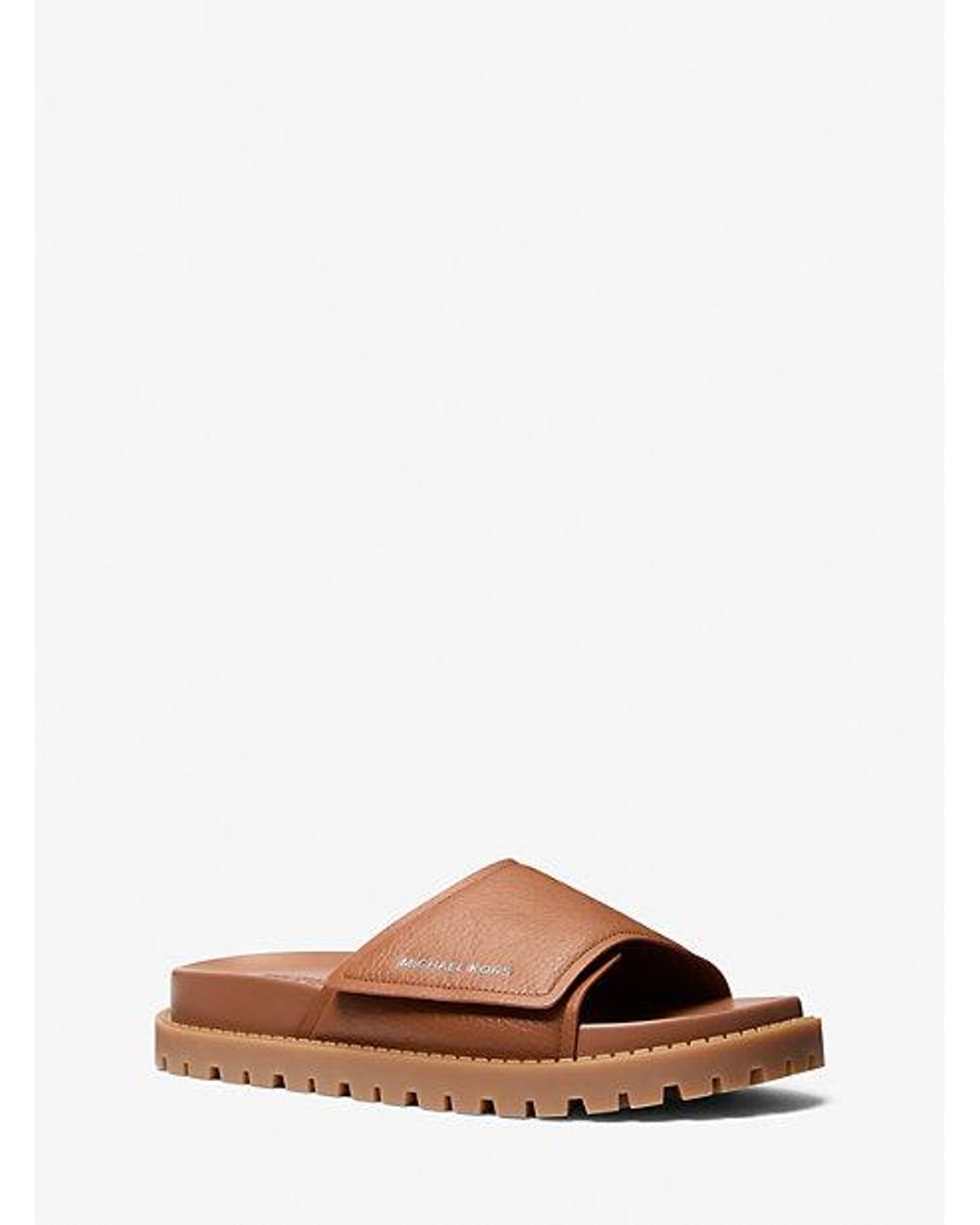 michael-kors-Brown-Luka-Slide-  display picture 2
