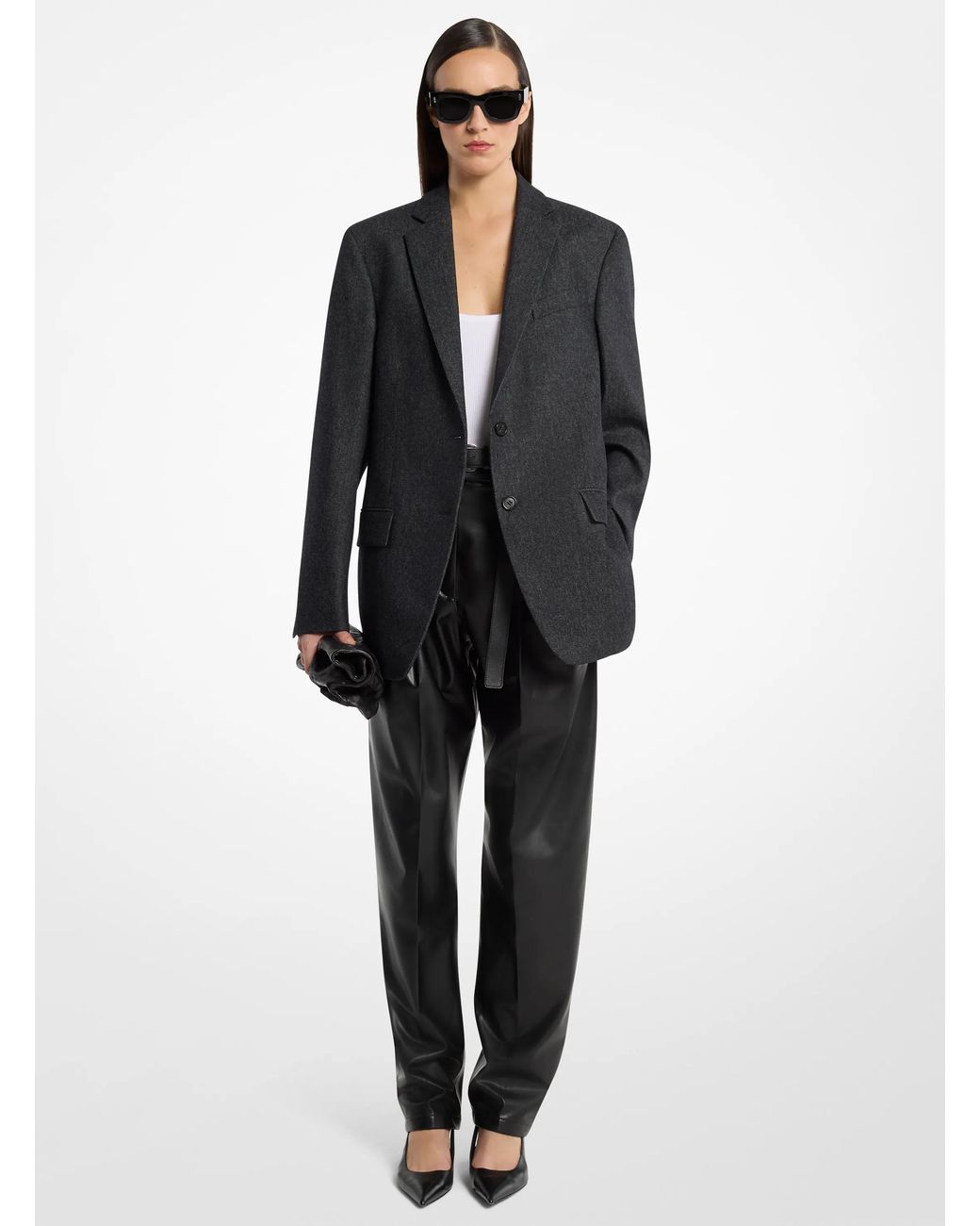 Michael Kors Black Michael Kors Nico Wool Blazer