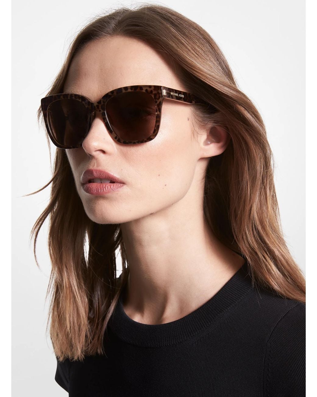 Michael Kors Brown Mk San Marino Sunglasses