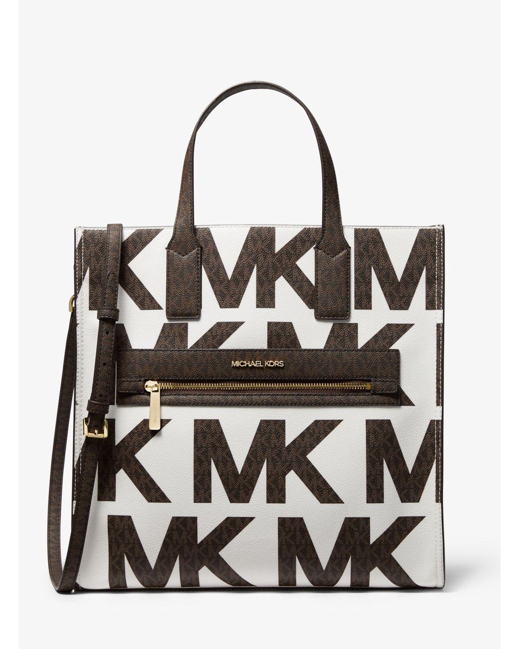 Michael Kors Kenly Large Graphic Logo Tote Bag Lyst Canada