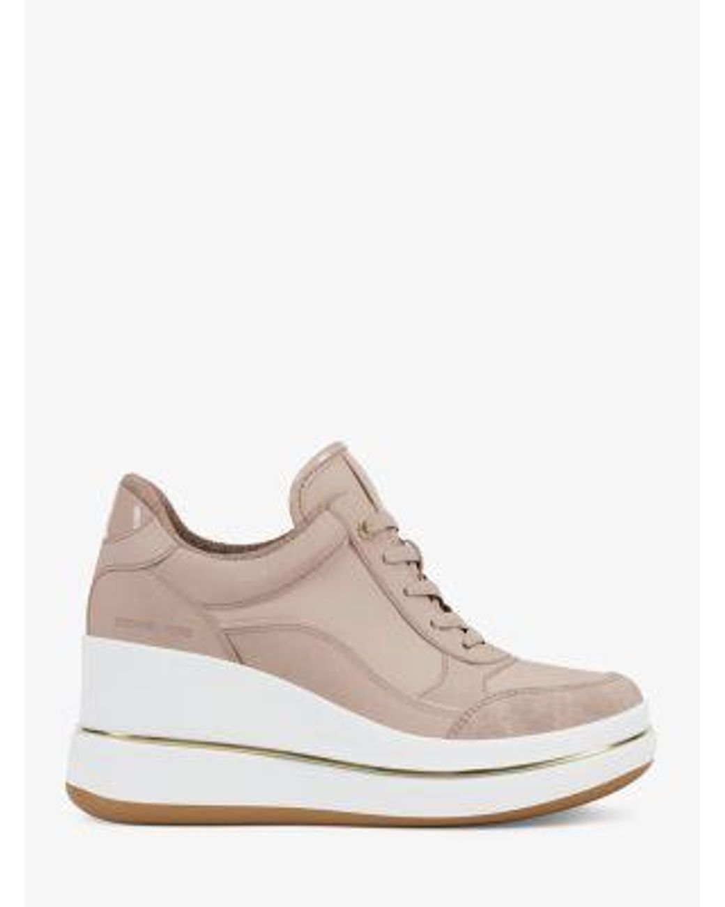 MICHAEL Michael Kors White Mk Emmy Leather Trainer for men