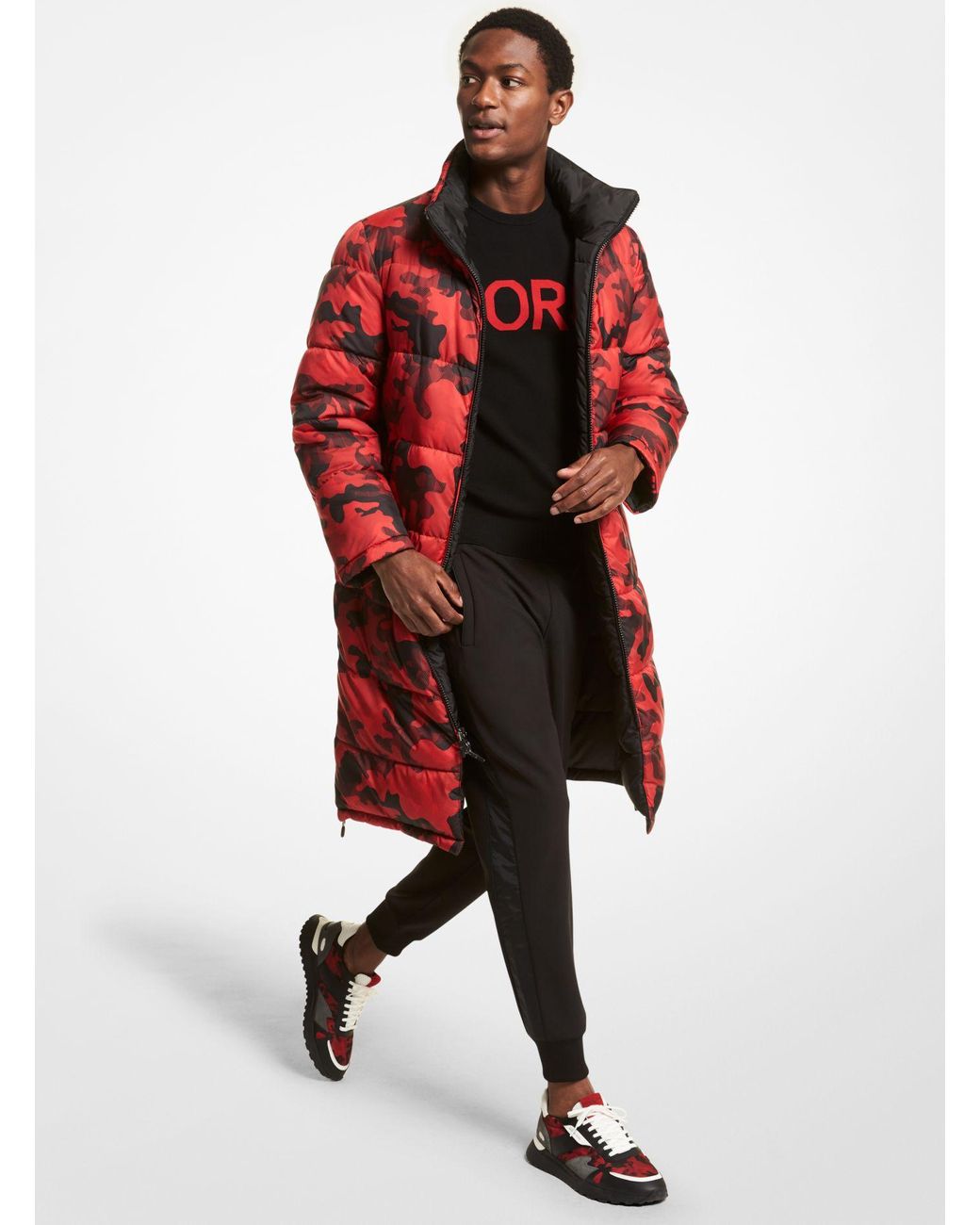 Michael kors best sale camouflage jacket