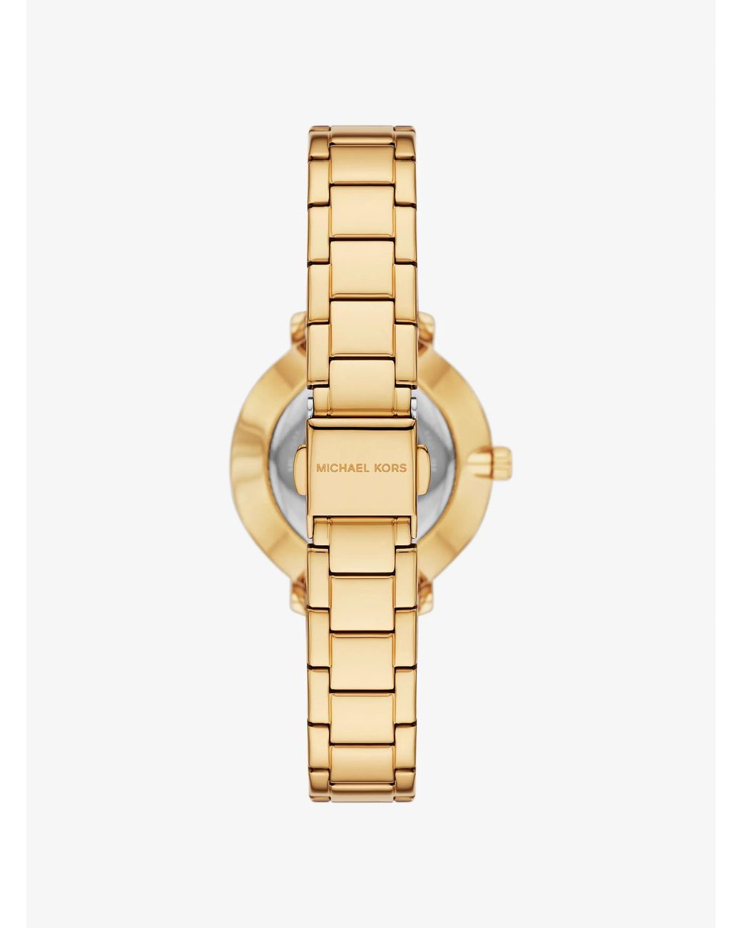 Michael Kors Metallic Mk Mini Pyper Pavé-Tone Watch And Jewlery Gift Set
