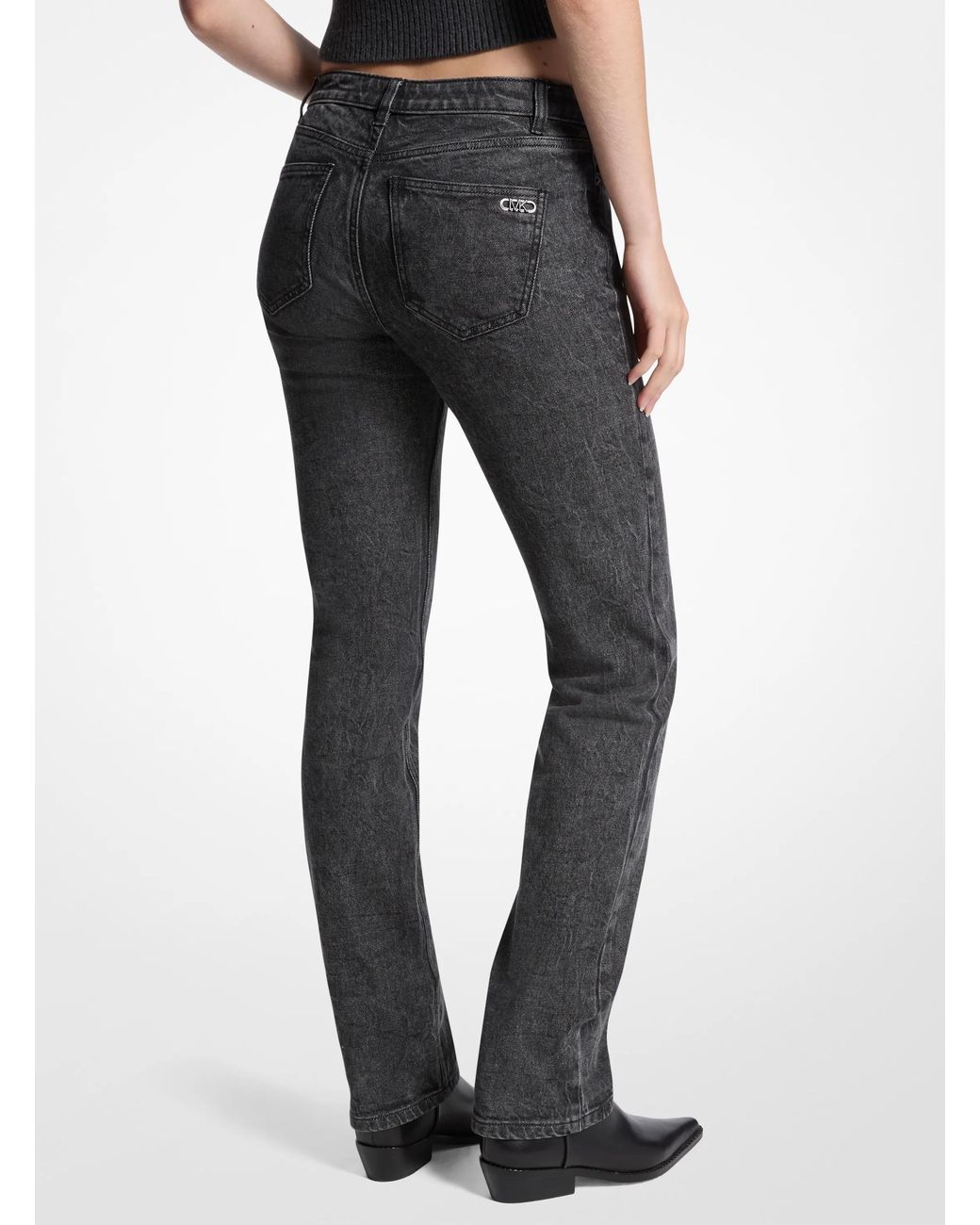 MICHAEL Michael Kors Blue Mk Stretch Denim Cigarette Jeans