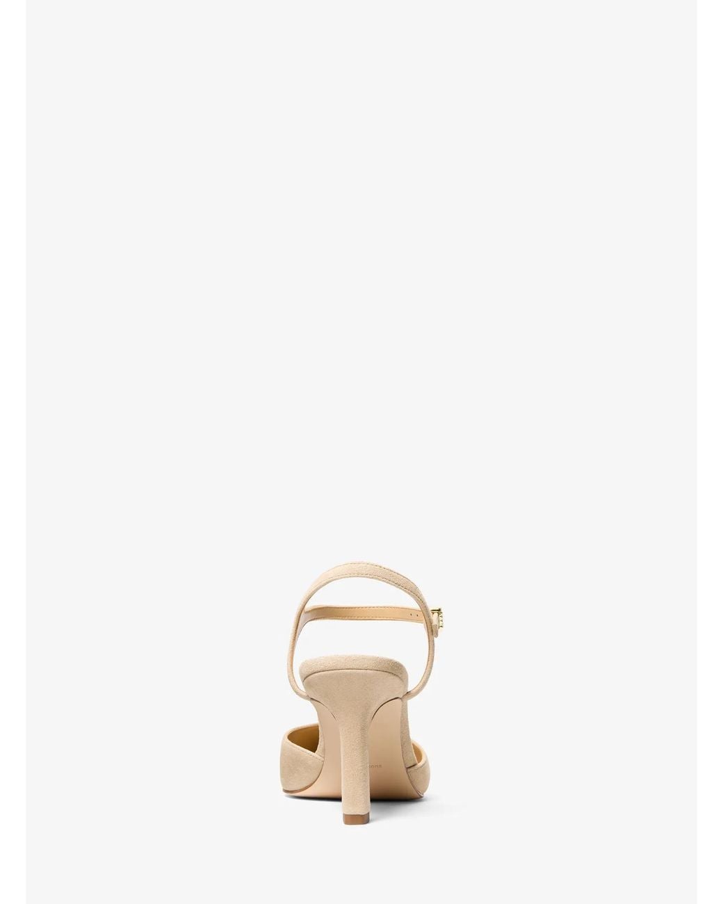 MICHAEL Michael Kors Natural Mk Amara Suede Slingback Pump