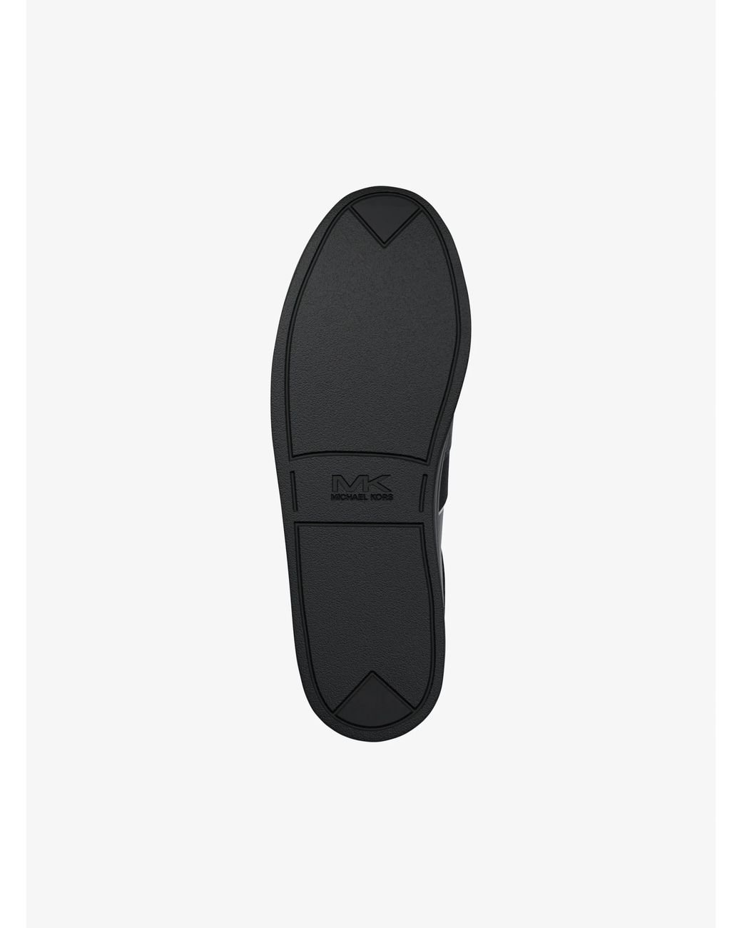 Michael Kors Black Michael Kors Brady Signature Logo And Leather Sneaker for men