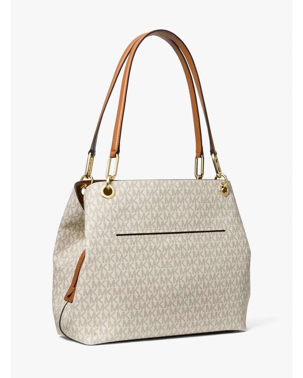 MICHAEL Michael Kors Multicolor Mk Kensington Large Signature Logo Tote Bag