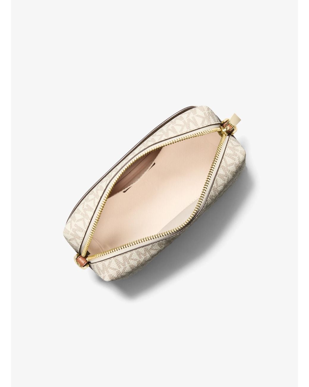 MICHAEL Michael Kors Natural Bryant Small Signature Logo Crossbody Bag
