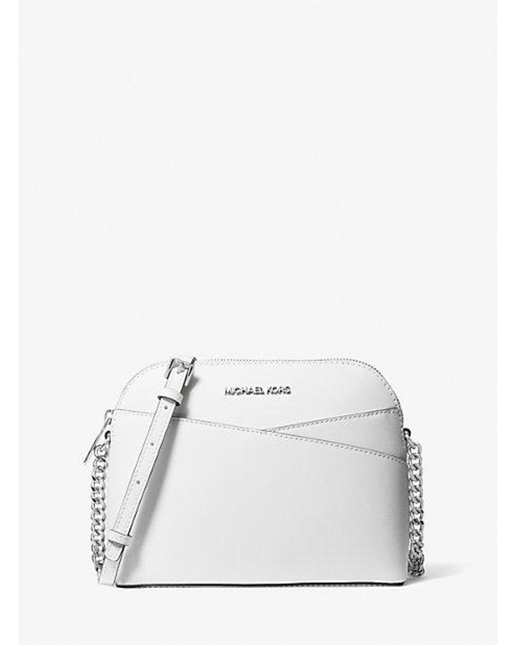 Mk white crossbody bag hotsell