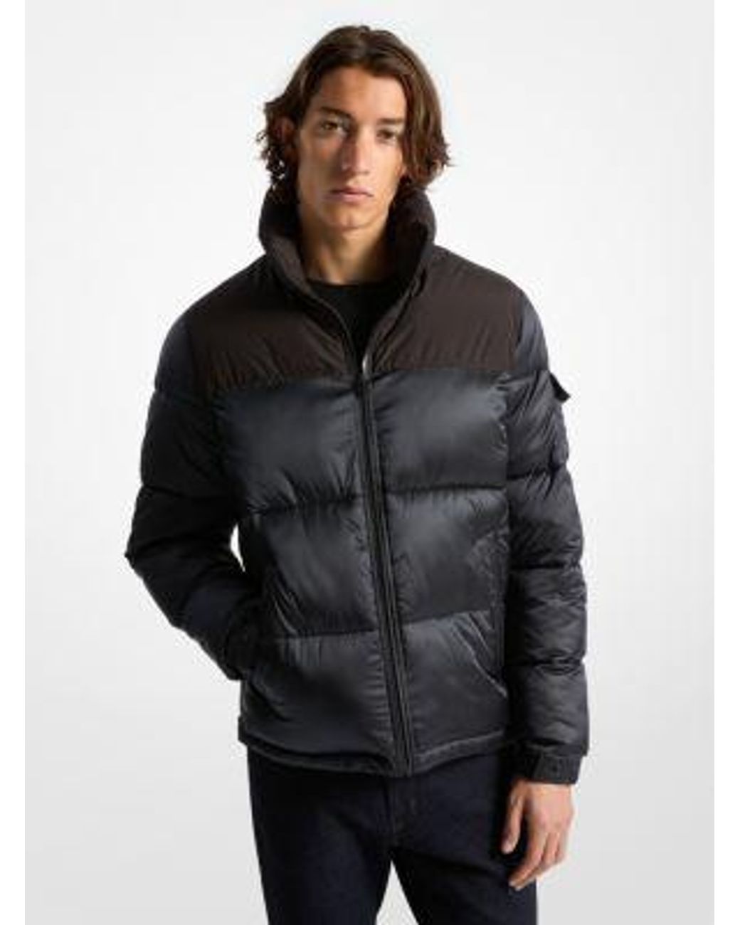 MT　MICHAEL KORS ブラックダウンジャケット 楽天市場】Michael Kors マイケルコース ダウンジャケット