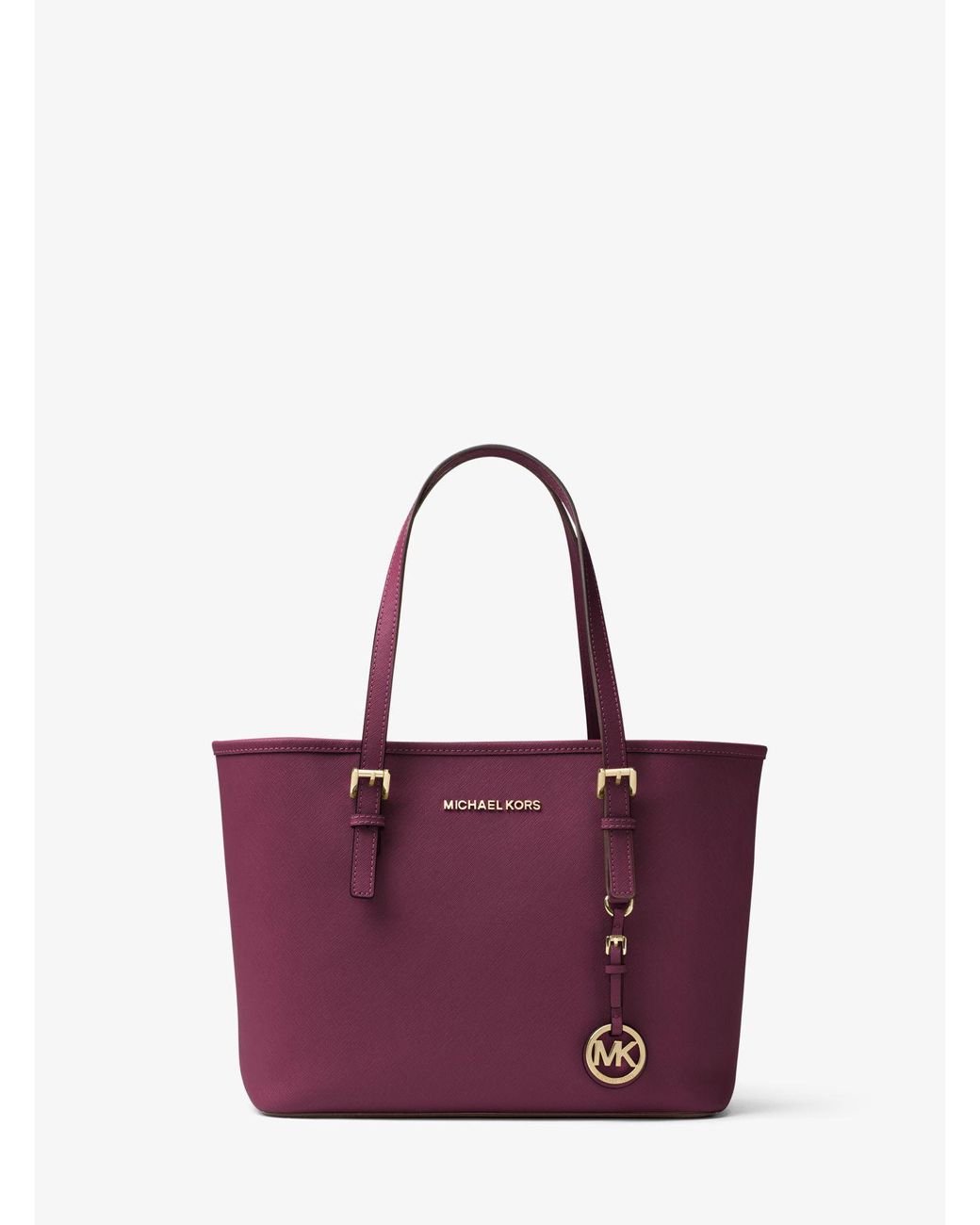Michael kors plum tote hotsell