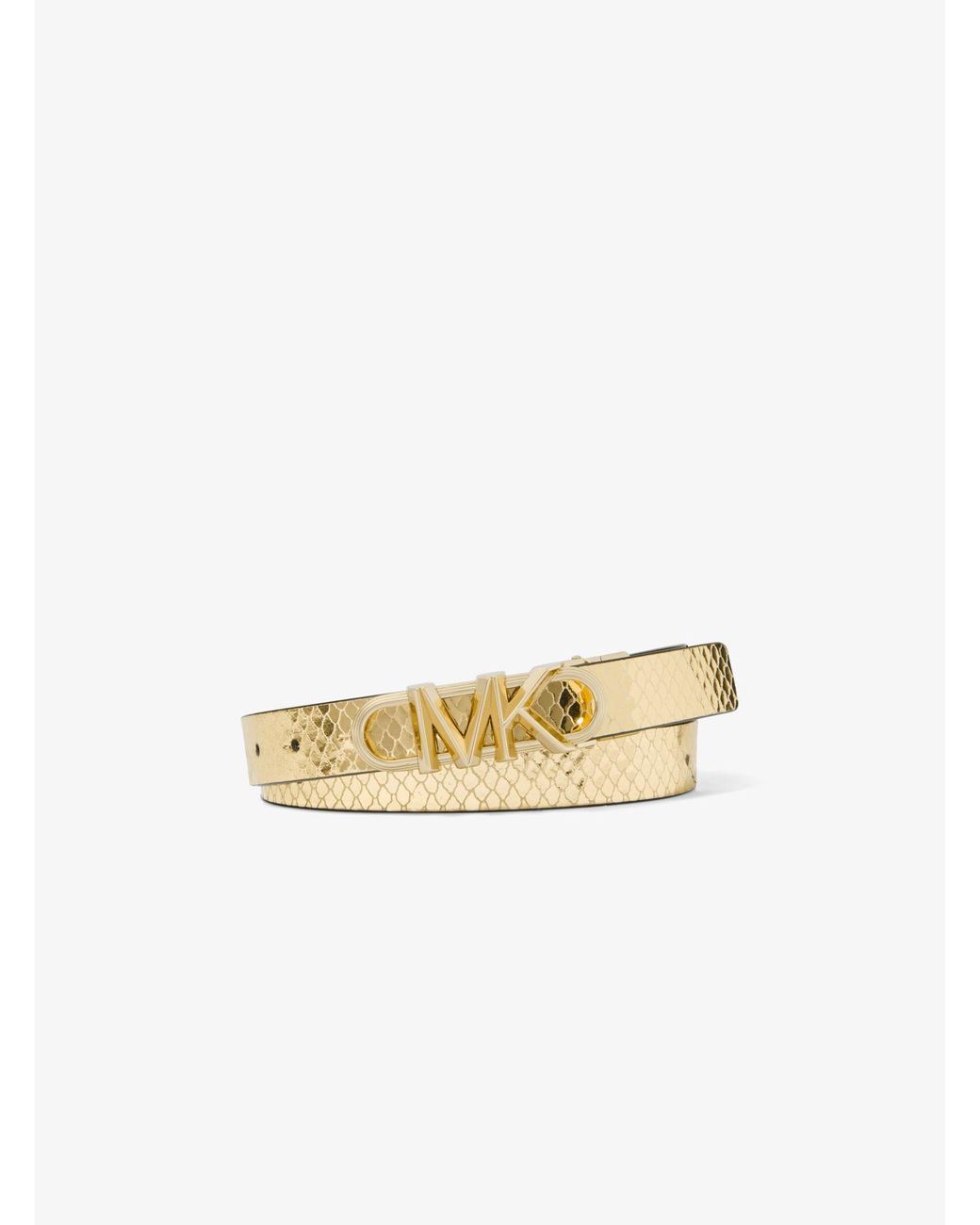MiChAel K0rS SnAke Emb0SsEd BeLt Michael Kors Snakeskin Belts for Women for sale | eBay main image 2
