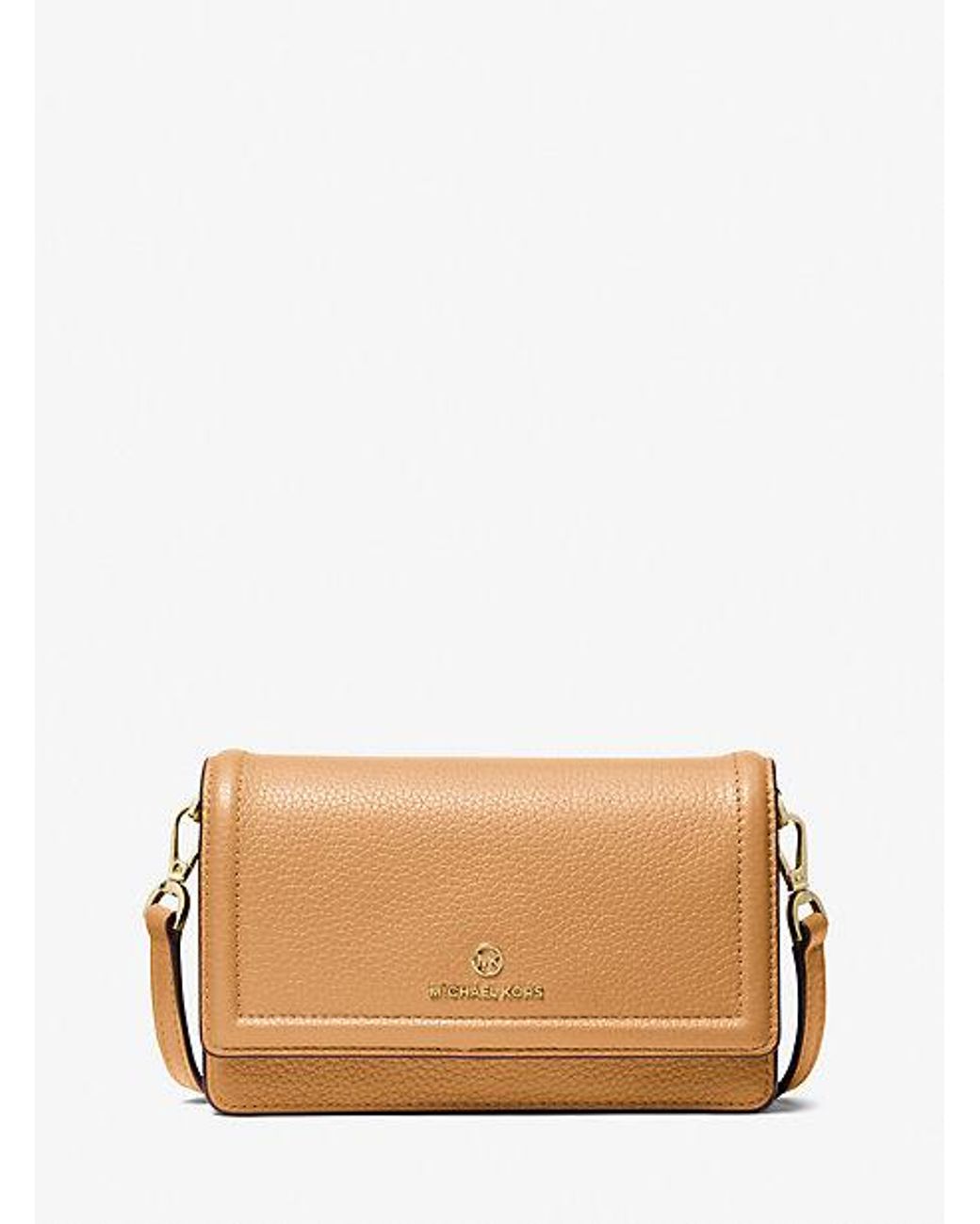 Mk pebbled leather convertible crossbody on sale