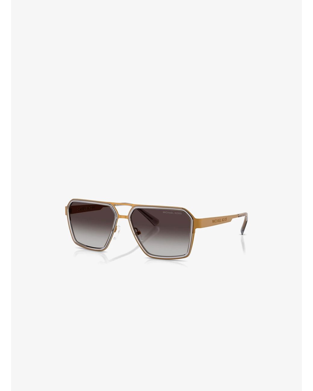 Michael Kors White Oxford Sunglasses