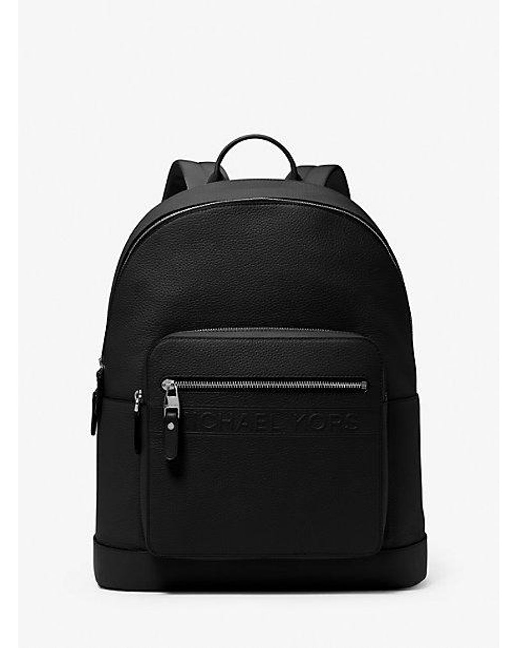 Michael Kors Mk Hudson Leather Commuter Backpack in Black for Men | Lyst