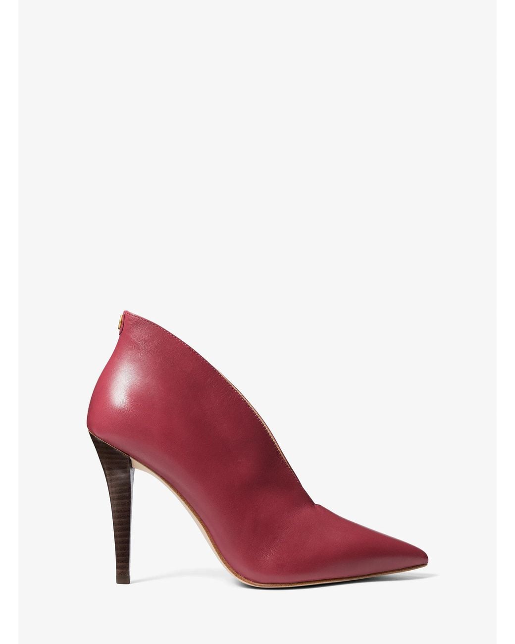 MICHAEL Michael Kors Pink Michael Kors Tonya Leather Pump