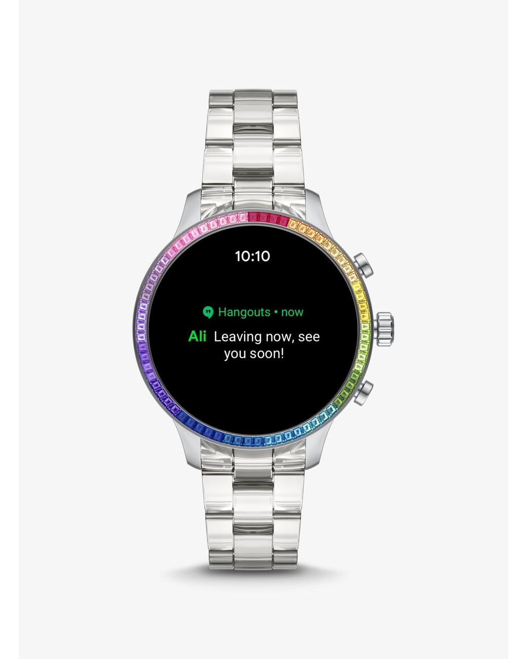 rainbow michael kors watch
