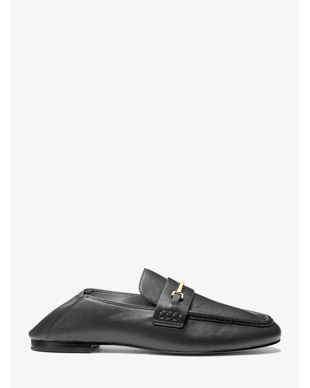 MICHAEL Michael Kors White Mk Lena Leather Loafer