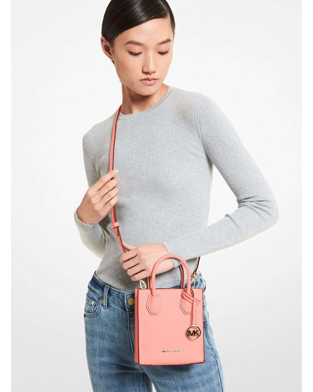 Mercer Extra-small Pebbled Leather Crossbody Bag