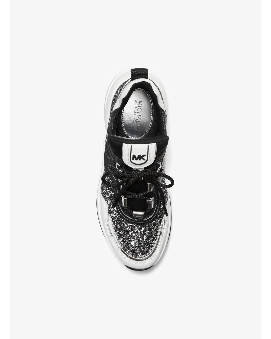 Michael kors glitter trainers sale