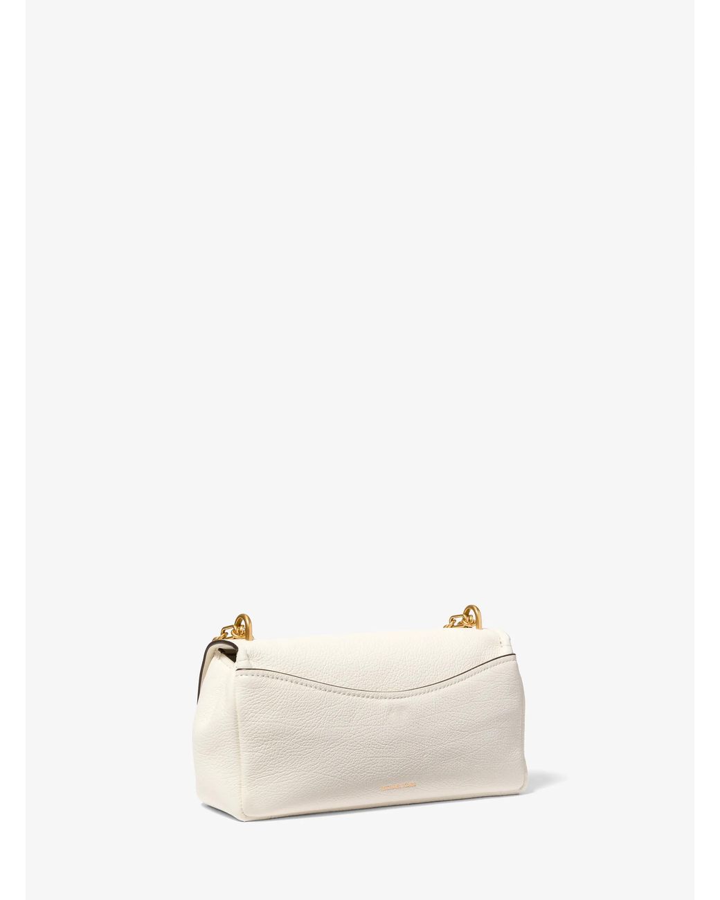 MICHAEL Michael Kors Natural Mk Bryant Small Textured Leather Convertible Shoulder Bag
