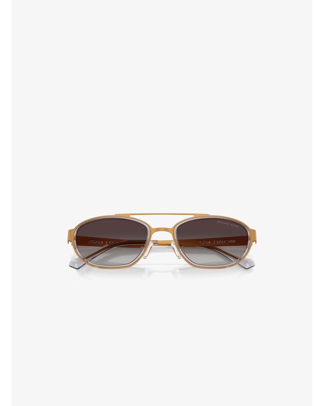 Michael Kors White Mk Suffolk Sunglasses