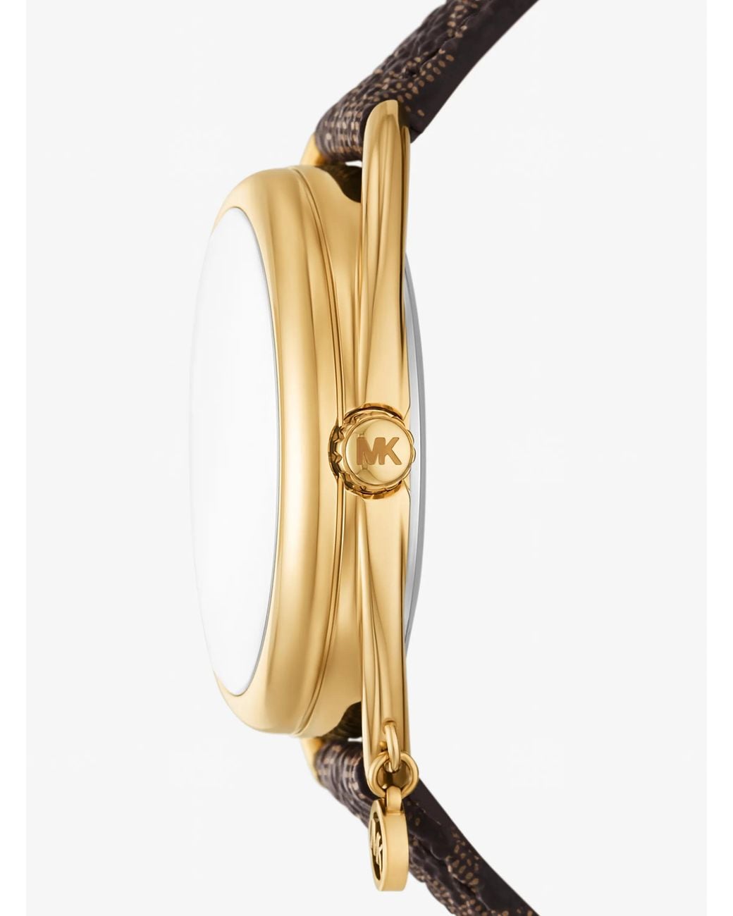 Michael Kors Metallic Mk Mini Leia-Tone And Signature Logo Watch