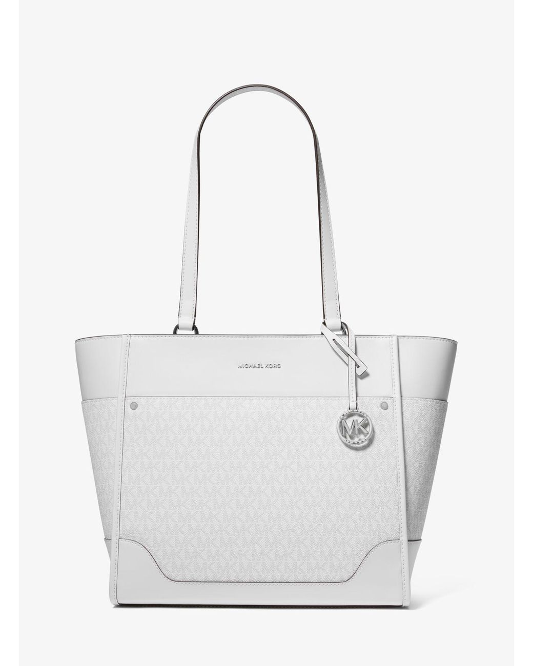 Michael kors 2024 laptop tote white
