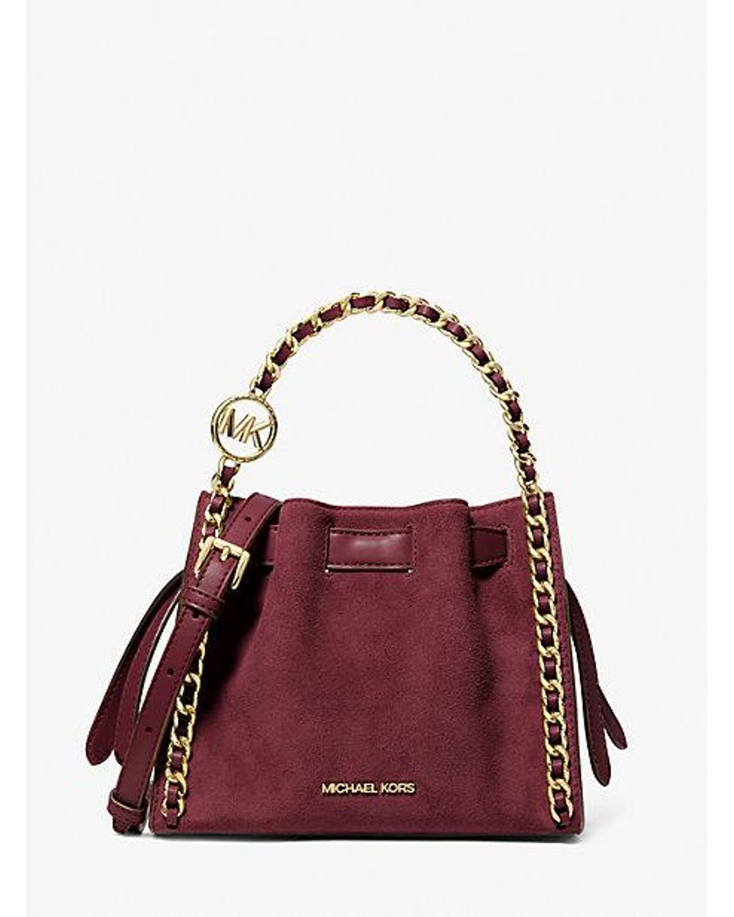 Burgundy mk crossbody hotsell