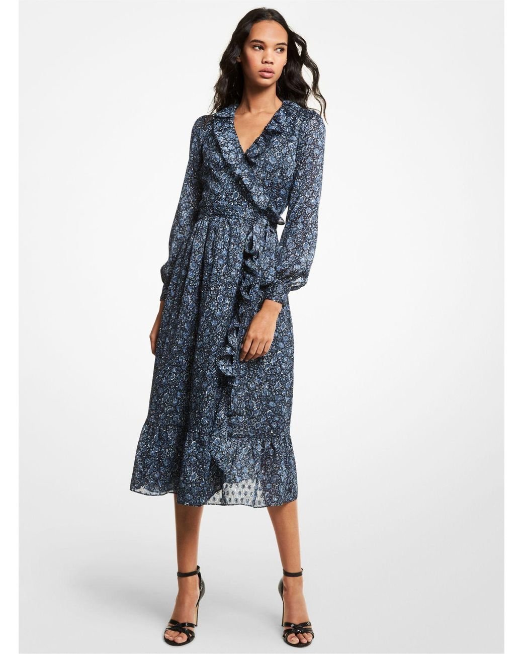 Michael kors wrap dress hot sale