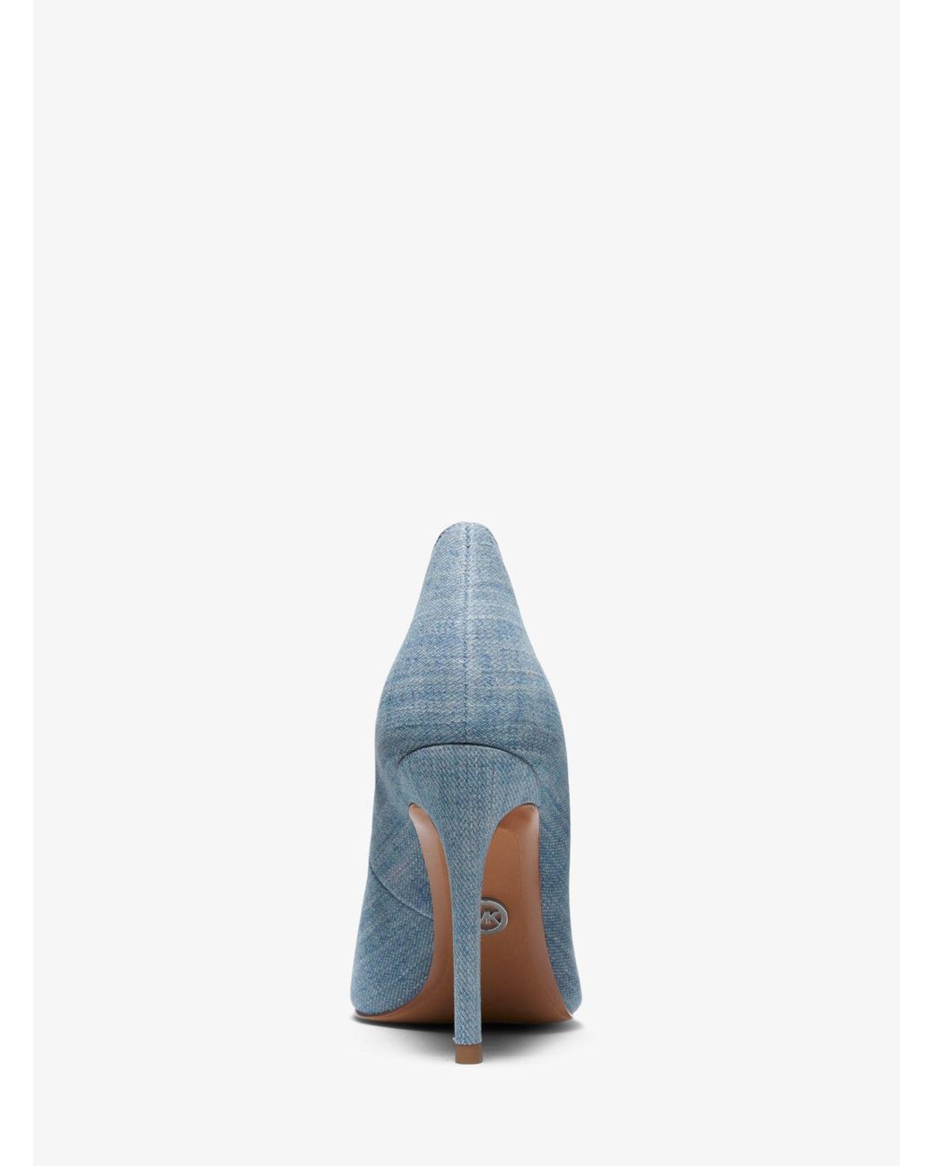 Michael Kors Keke Denim Pump in Blue | Lyst