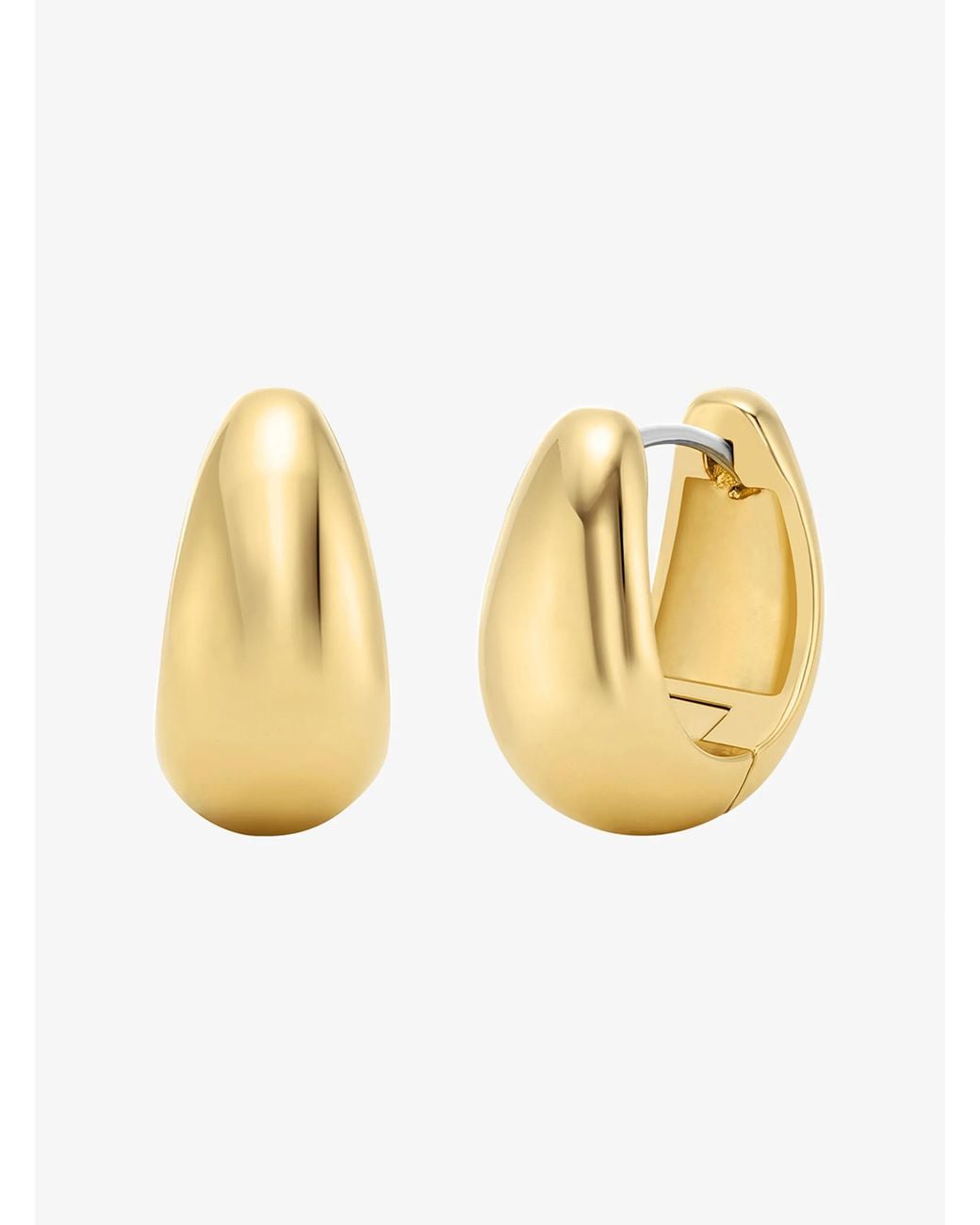 Michael Kors Metallic Teardrop Earrings