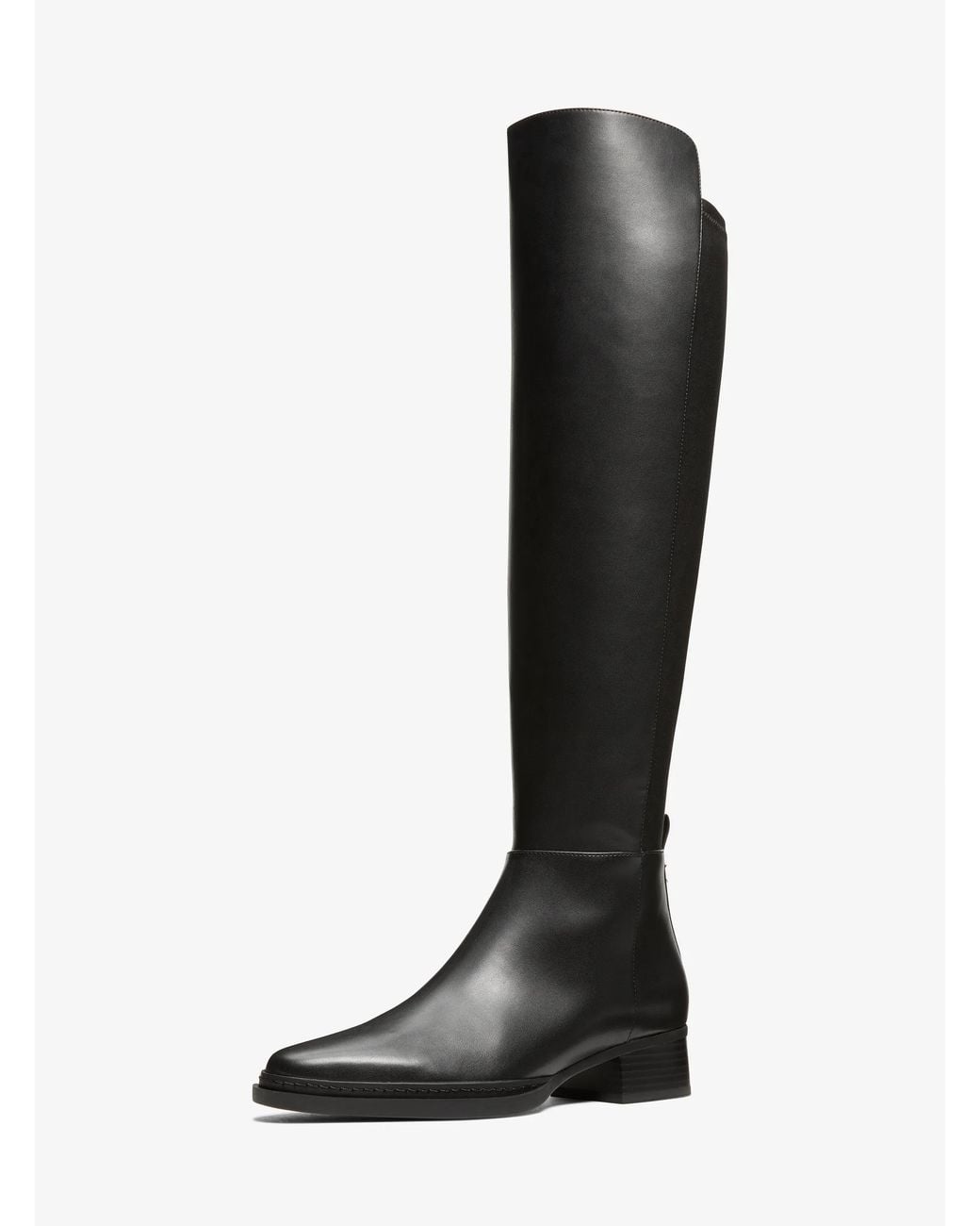 MICHAEL Michael Kors Black Bromley Flat Boots