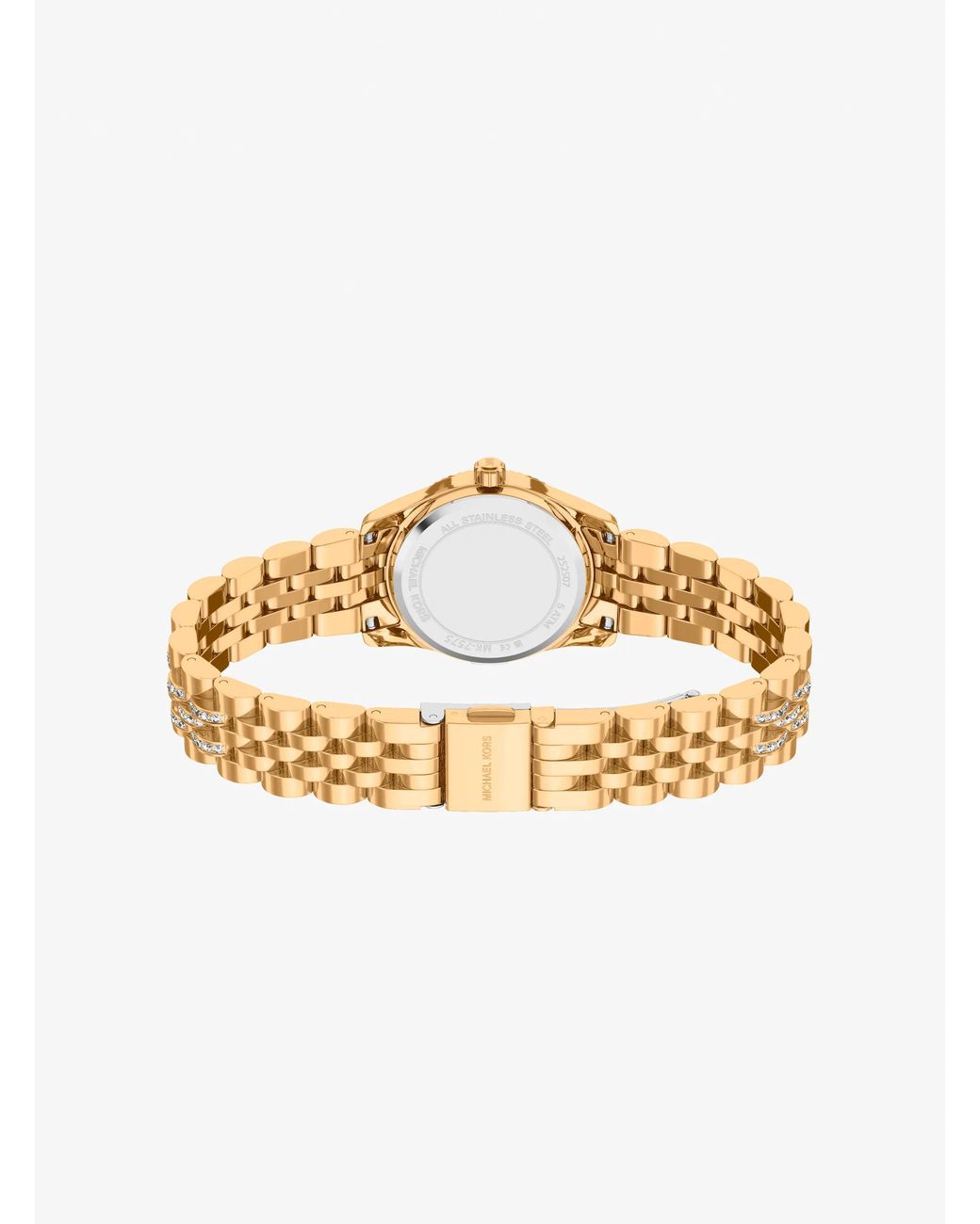 Michael Kors Metallic Petite Lexington Pavé-Tone Watch