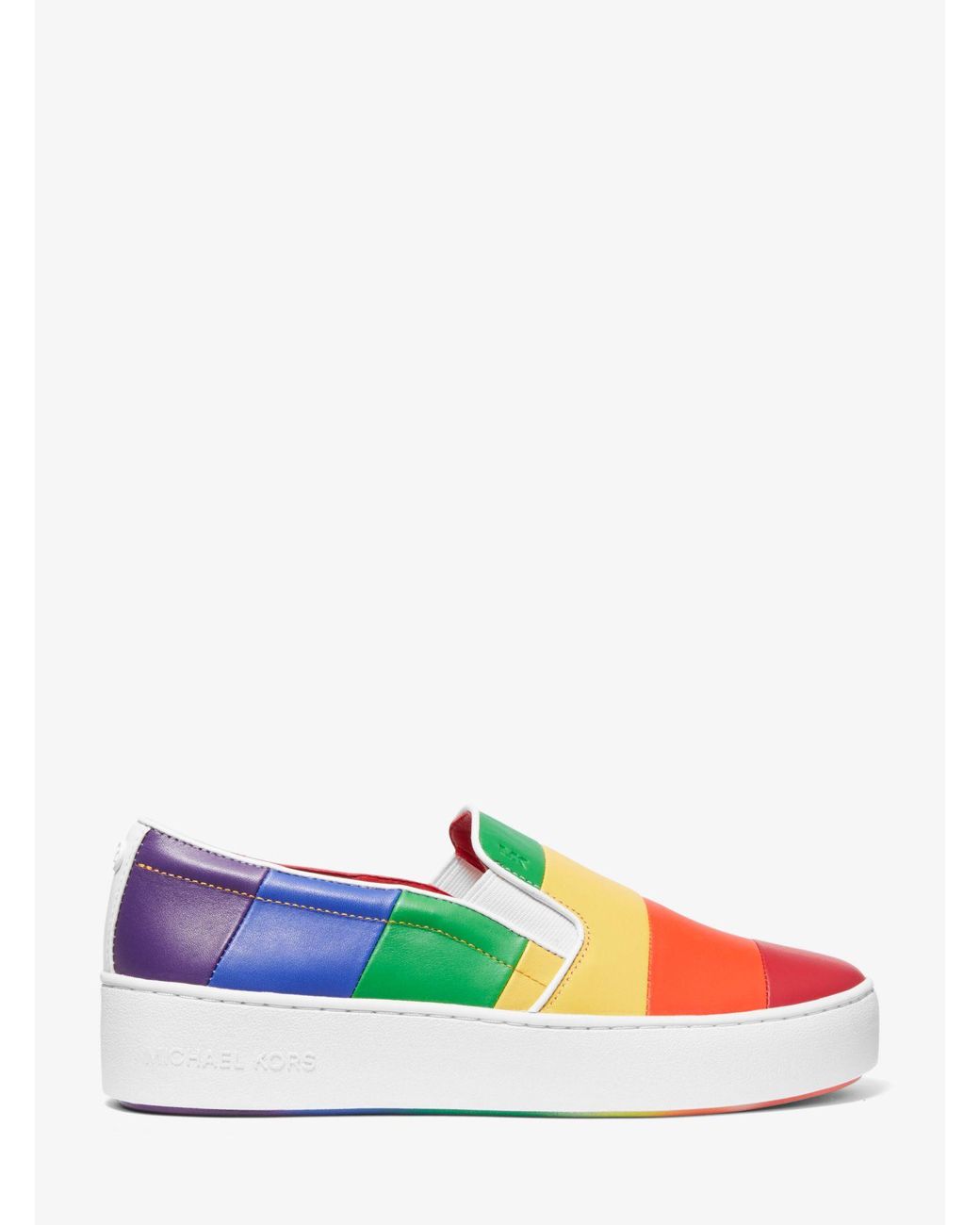 michael kors dylan rainbow sneakers