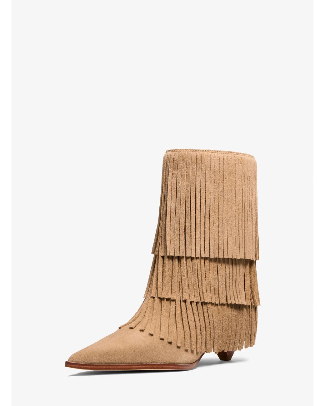 MICHAEL Michael Kors Natural Jayla Heeled Bootie