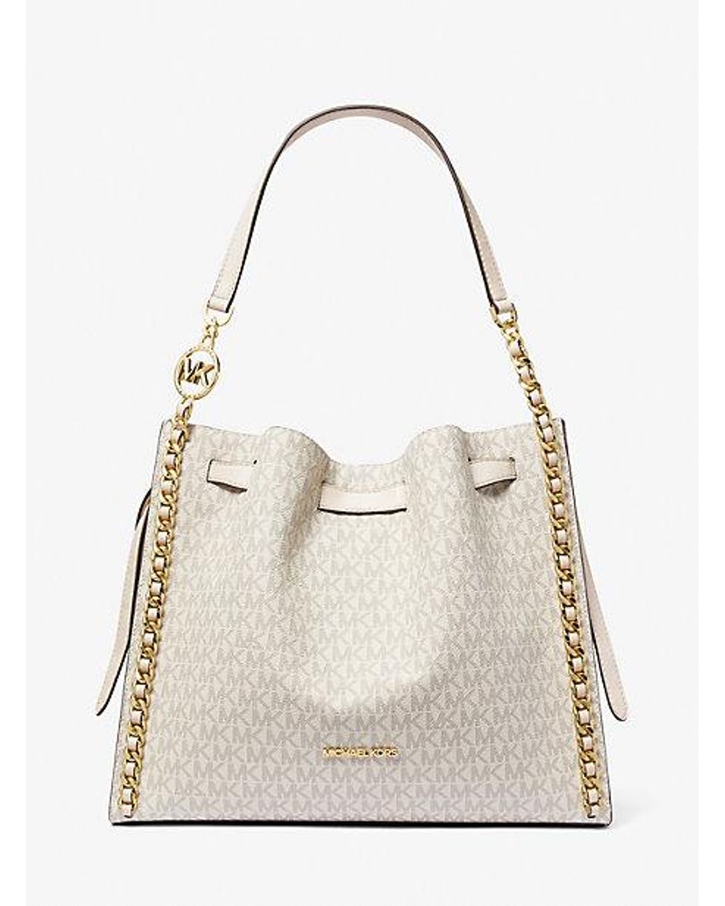 Michael kors large chain shoulder tote hotsell
