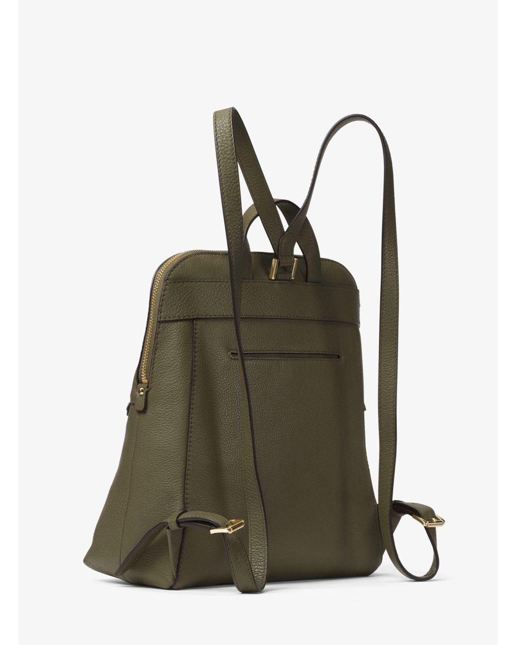 Rhea medium 2025 slim leather backpack