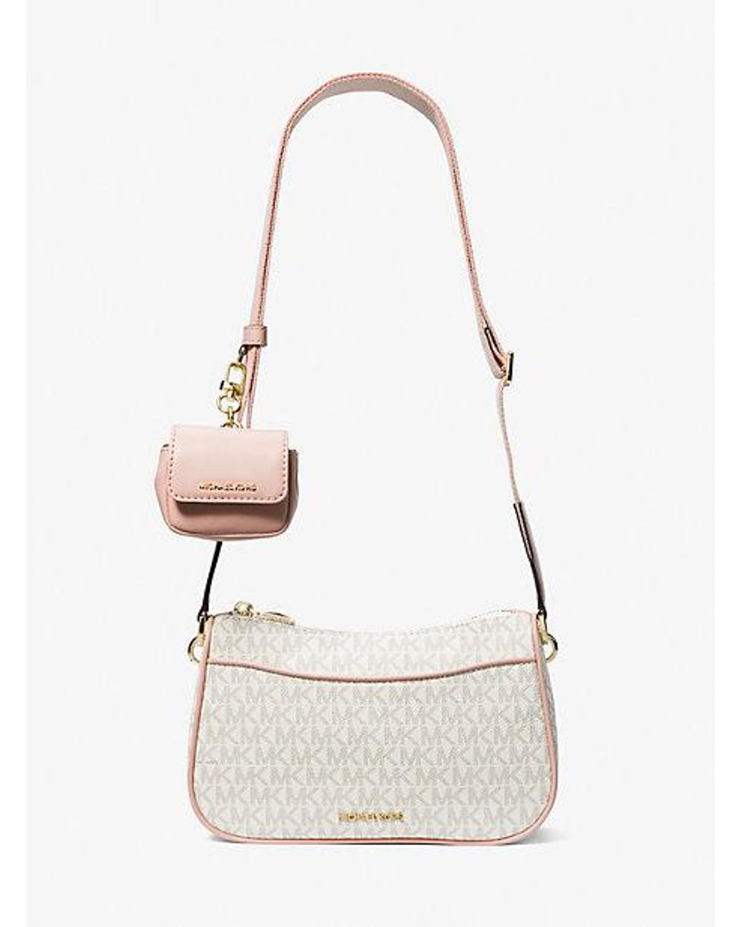 Michael Kors Jet Set Medium Signature Logo Crossbody Bag Michael Kors Jet Set Medium Signature Logo Crossbody Bag