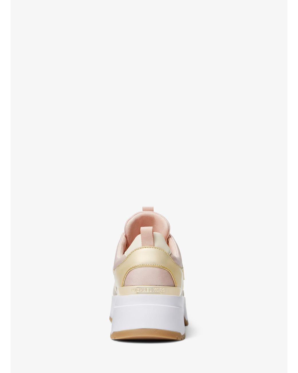 Michael kors cosmo store printed leather trainer
