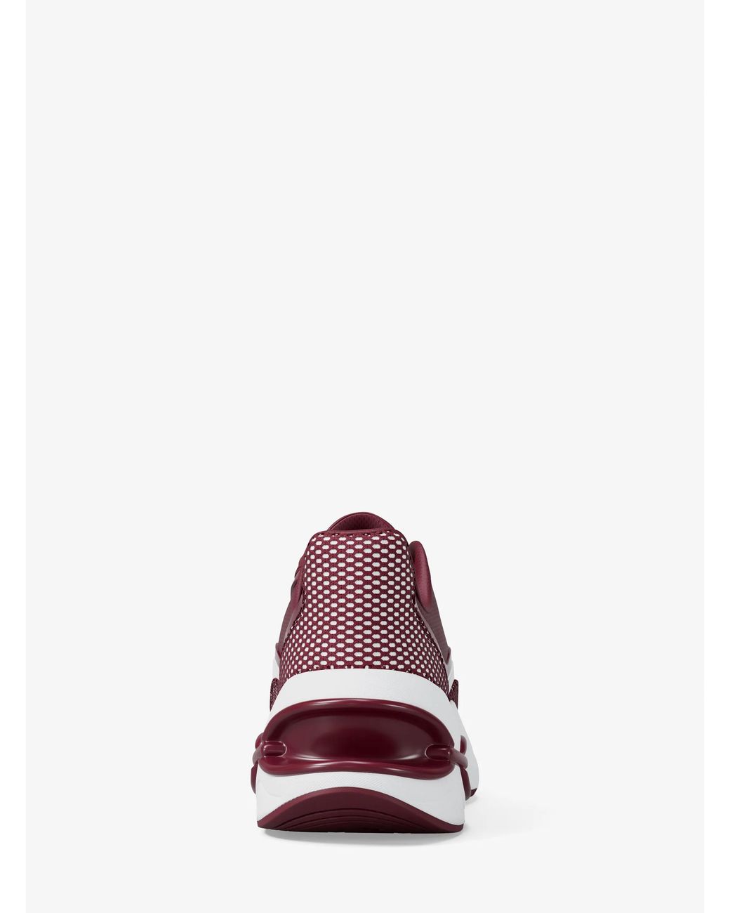 MICHAEL Michael Kors Red Mk Toni Mixed-Media Trainers