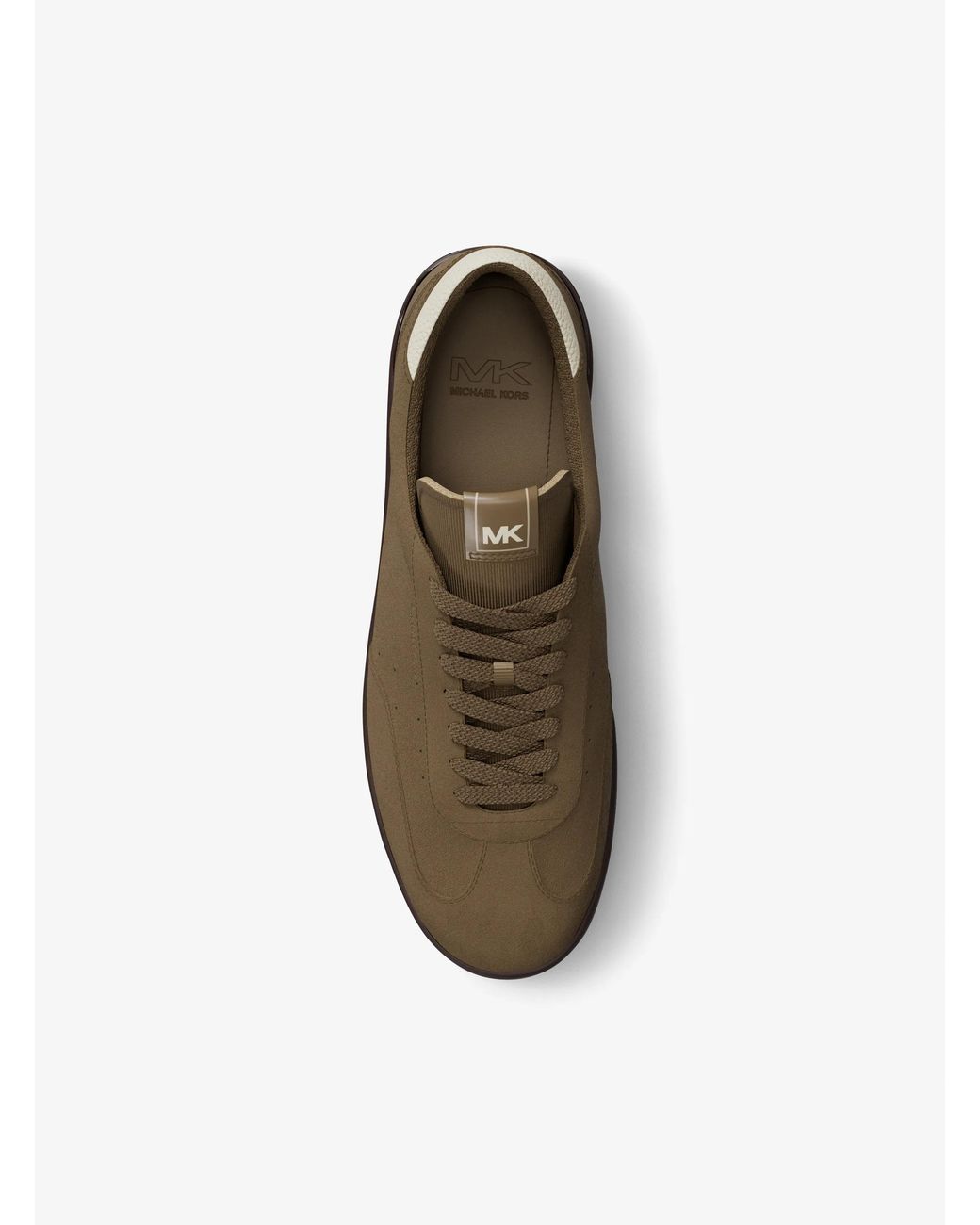 Michael Kors Brown Mk Wilton Suede Trainers for men