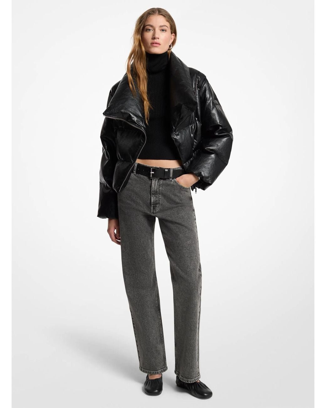 MICHAEL Michael Kors Black Michael Kors Quilted Puffer Coat