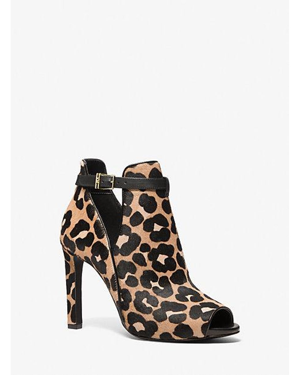 Michael michael kors keke sales leopard calf hair pump