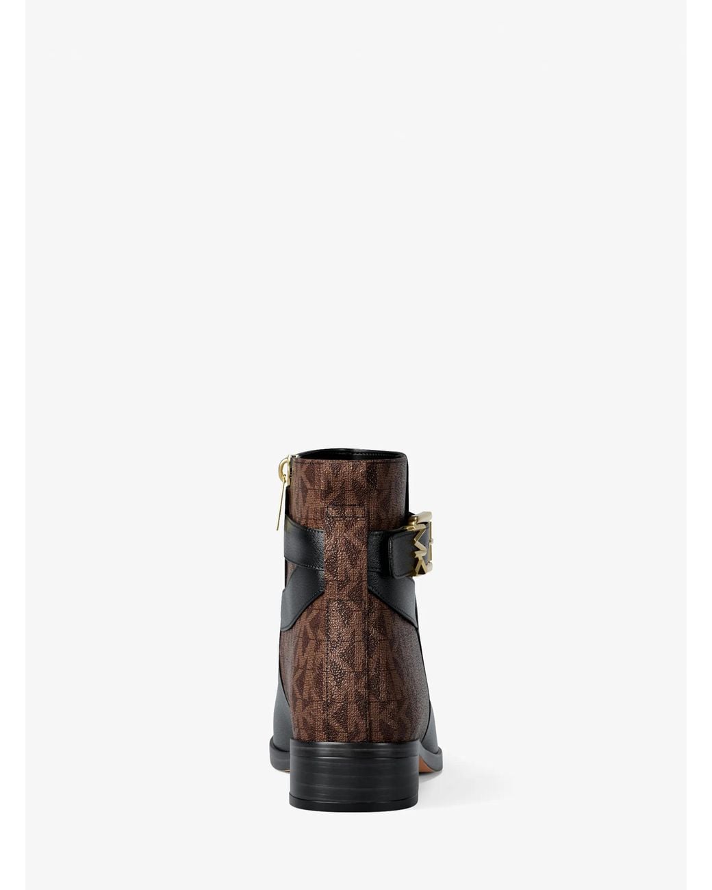 MICHAEL Michael Kors Black Mk Rachel Textured And Signature Logo Boot