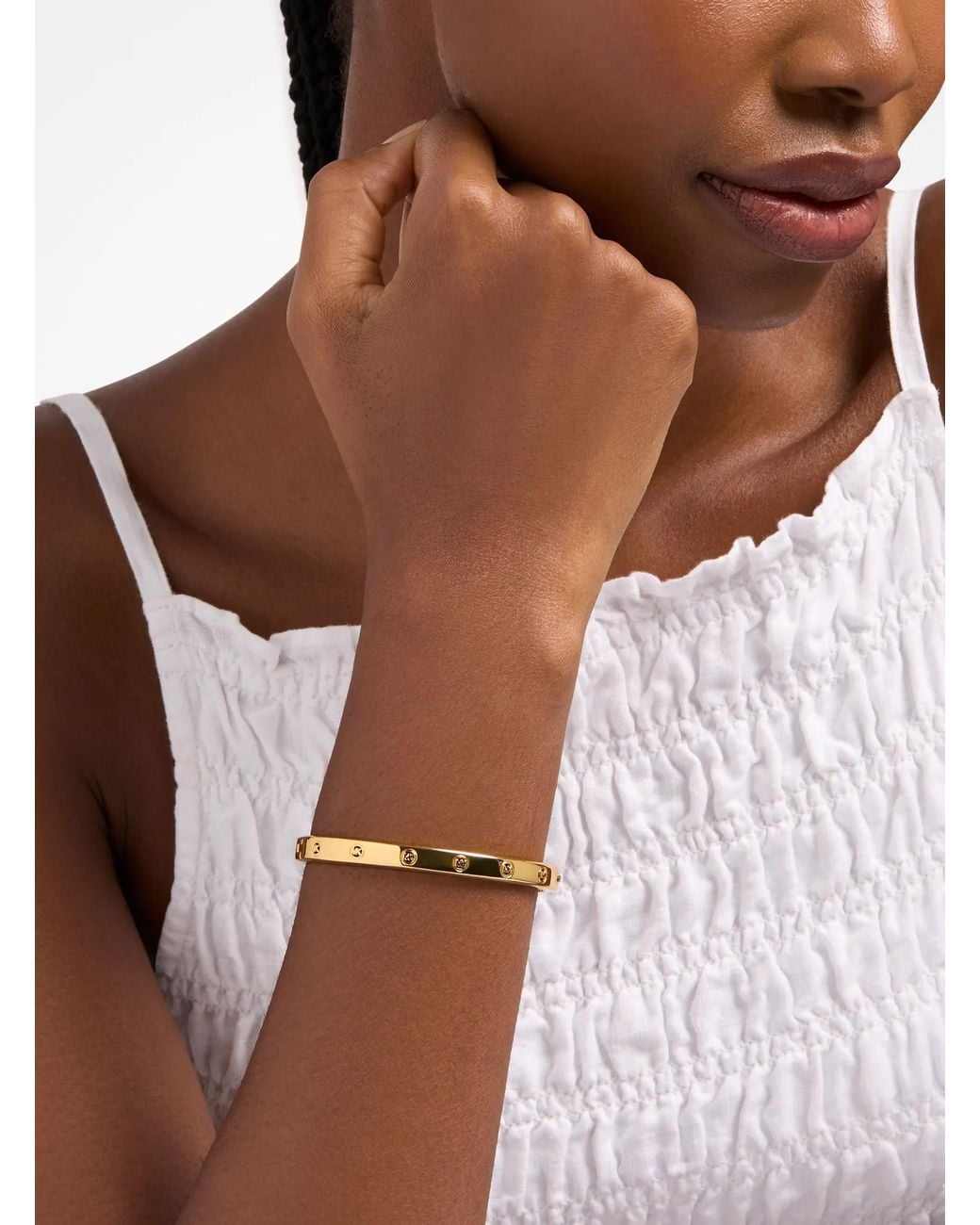 Michael Kors Metallic Logo Bangle