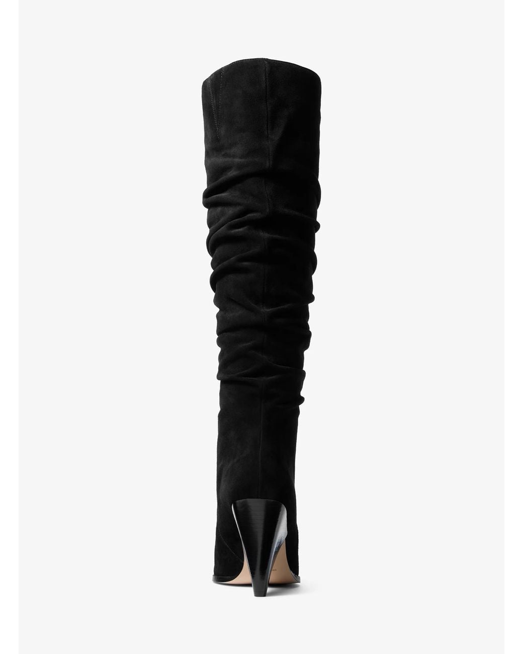 MICHAEL Michael Kors Black Mk Jayla Suede Slouchy Boot