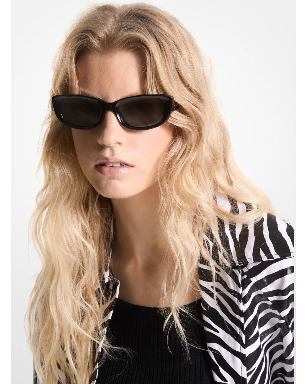 Michael Kors White Mk Asheville Sunglasses