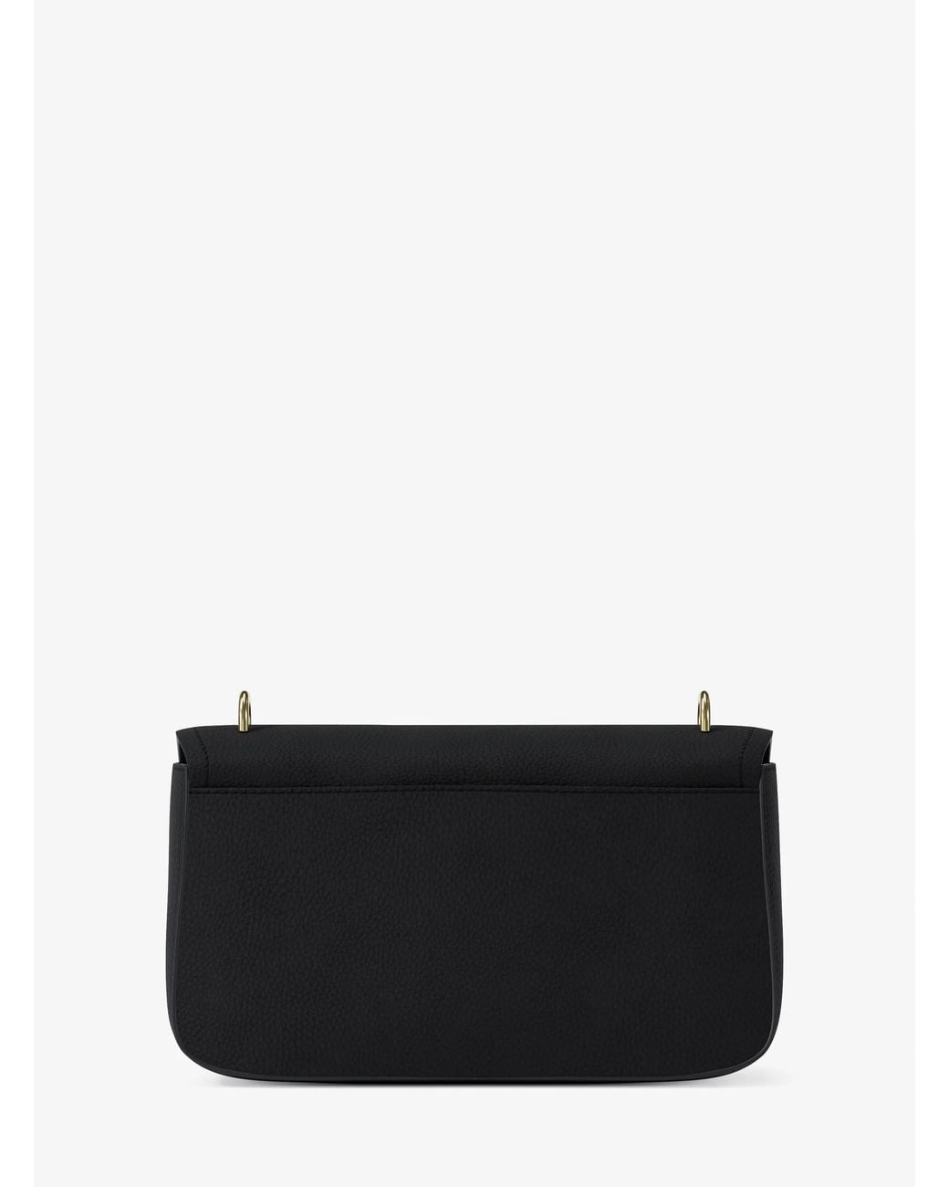 MICHAEL Michael Kors Black Mk Tribeca Large Pebbled Leather Shoulder Bag